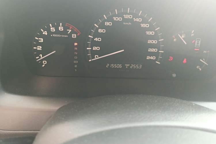 Used Honda Accord 2006 2.4L standard version Odometer Close Up