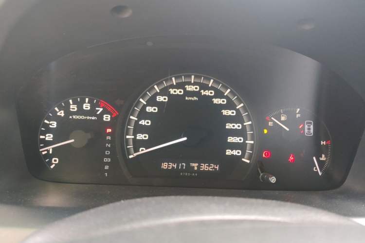 Used Honda Accord 2007 2.0L automatic comfort version Instrument Cluster