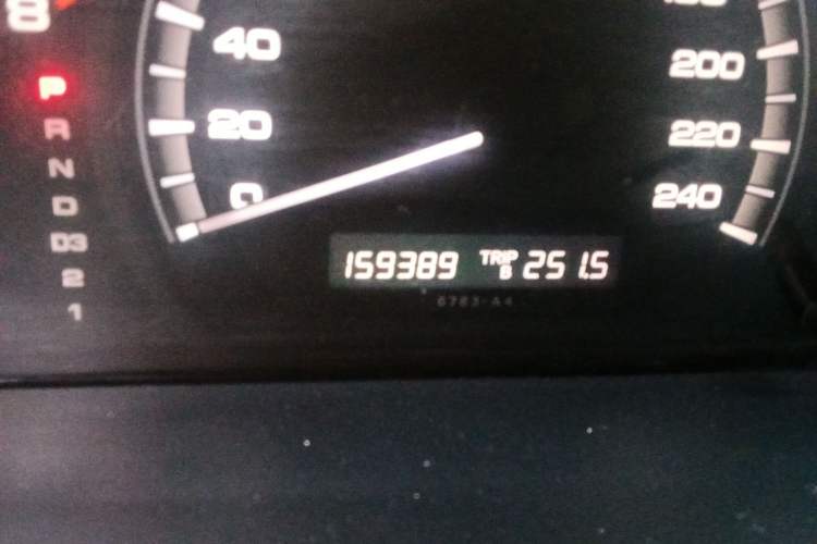 Used Honda Accord 2007 2.4L Automatic Comfort Classic Edition Odometer Close Up