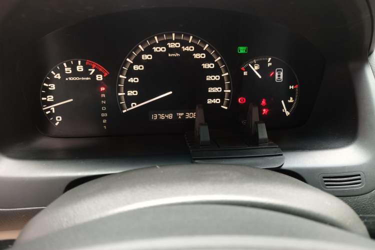 Used Honda Accord 2007 2.4L Automatic Comfort Classic Edition Odometer Close Up