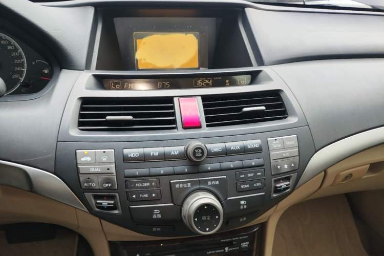 Used Honda Accord 2008 2.4L EX Navi Audio And AC Panel