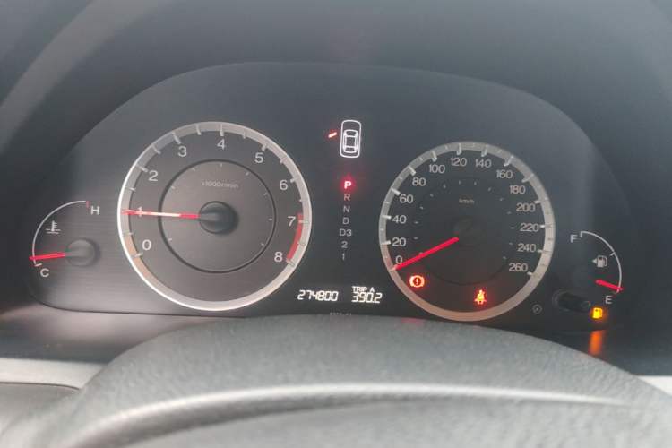 Used Honda Accord 2008 2.4L EX Instrument Cluster