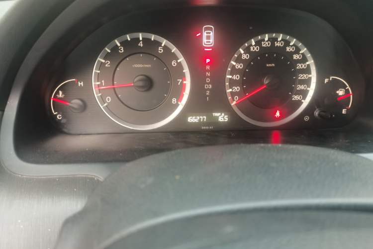 Used Honda Accord 2008 2.4L EX Navi Odometer Close Up