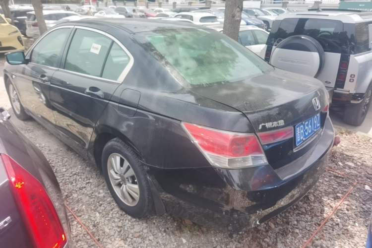 Used Honda Accord 2008 2.4L EX Navi Rear Left 45 Deg