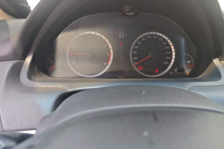 Used Honda Accord 2008 2.0L EX Navi Odometer Close Up
