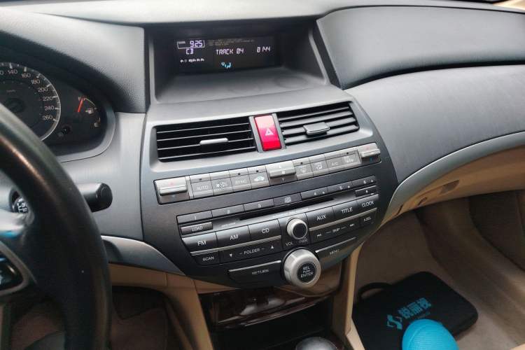 Used Honda Accord 2009 2.4L LX Audio And AC Panel