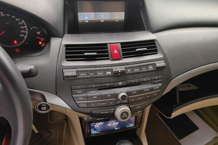 Used Honda Accord 2009 2.4L LX Audio And AC Panel