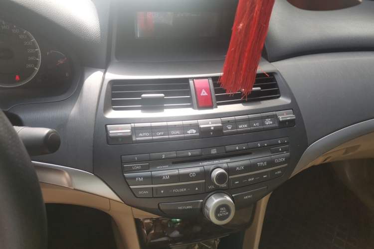 Used Honda Accord 2009 2.4L LX Audio And AC Panel