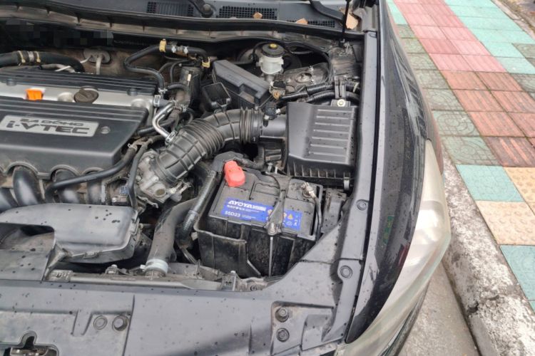 Used Honda Accord 2009 2.4L LX Engine Bay Left