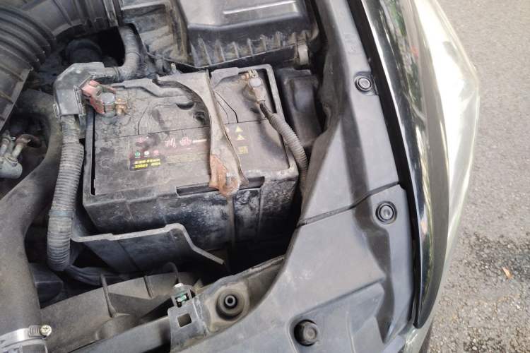 Used Honda Accord 2009 2.4L LX Engine Bay Left