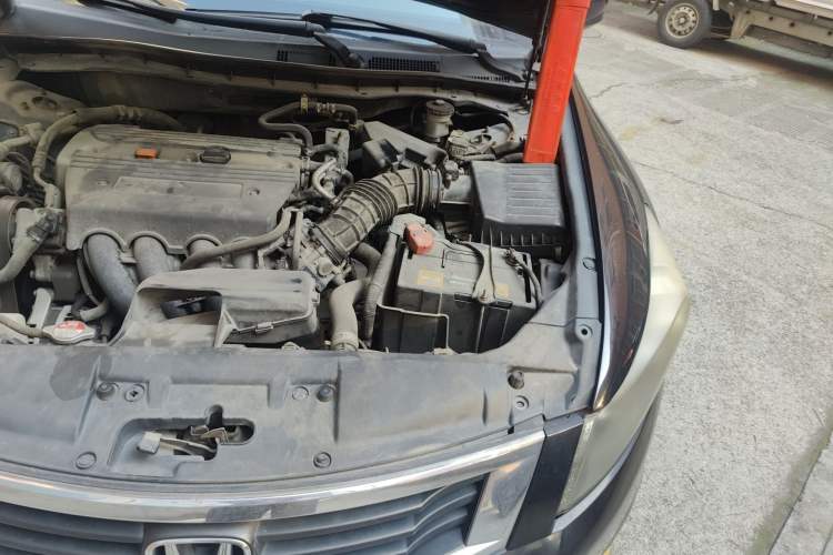 Used Honda Accord 2009 2.4L LX Engine Bay Left