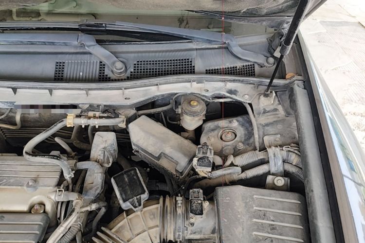 Used Honda Accord 2009 2.4L LX Engine Bay Left