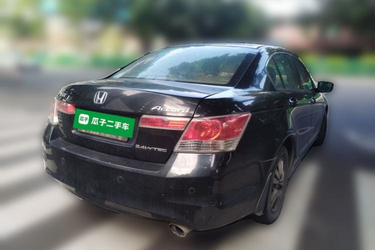 Used Honda Accord 2009 2.4L LX Rear Right 45 Deg