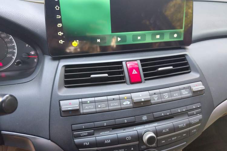 Used Honda Accord 2010 2.4L Millionth Anniversary Edition Audio And AC Panel