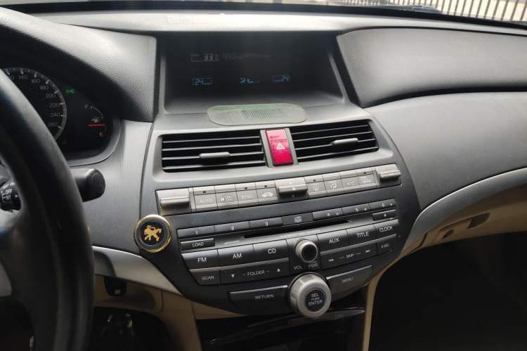 Used Honda Accord 2010 2.4L Millionth Anniversary Edition Audio And AC Panel