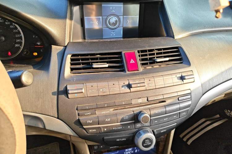 Used Honda Accord 2010 2.4L Millionth Anniversary Edition Audio And AC Panel