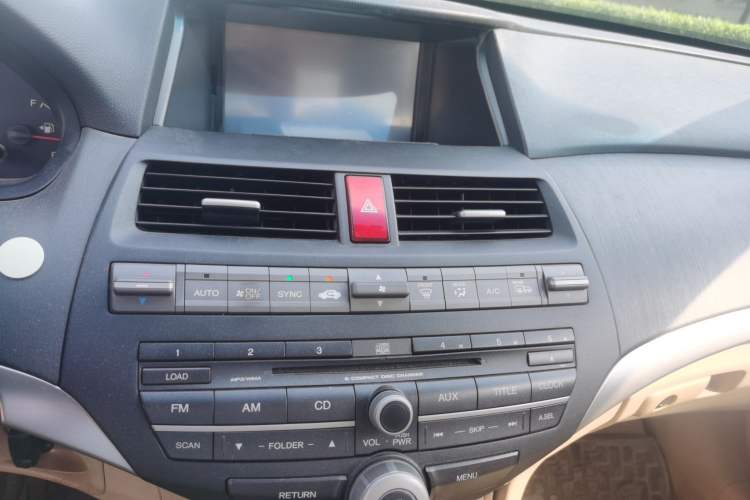 Used Honda Accord 2010 2.4L Millionth Anniversary Edition Audio And AC Panel