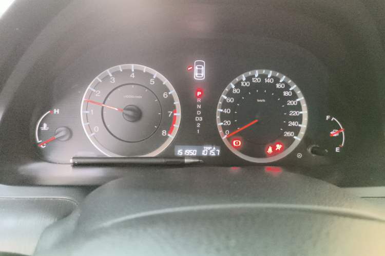 Used Honda Accord 2010 2.4L Millionth Anniversary Edition Instrument Cluster