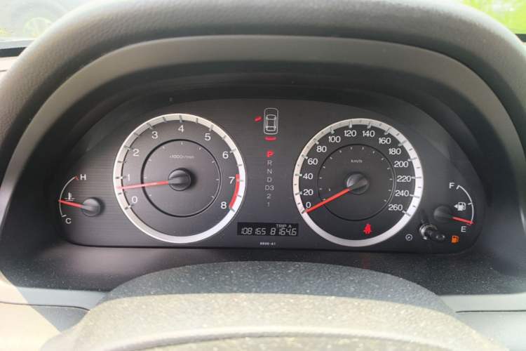 Used Honda Accord 2010 2.4L Millionth Anniversary Edition Instrument Cluster