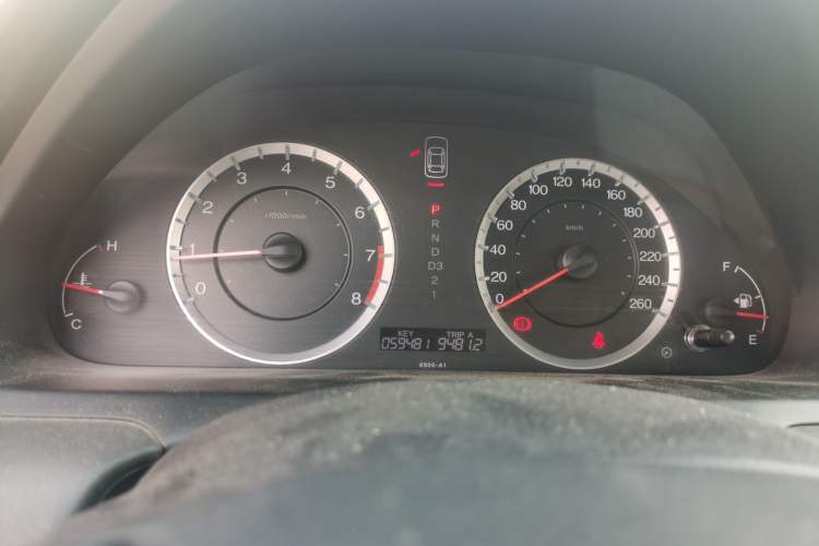 Used Honda Accord 2010 2.4L Millionth Anniversary Edition Instrument Cluster