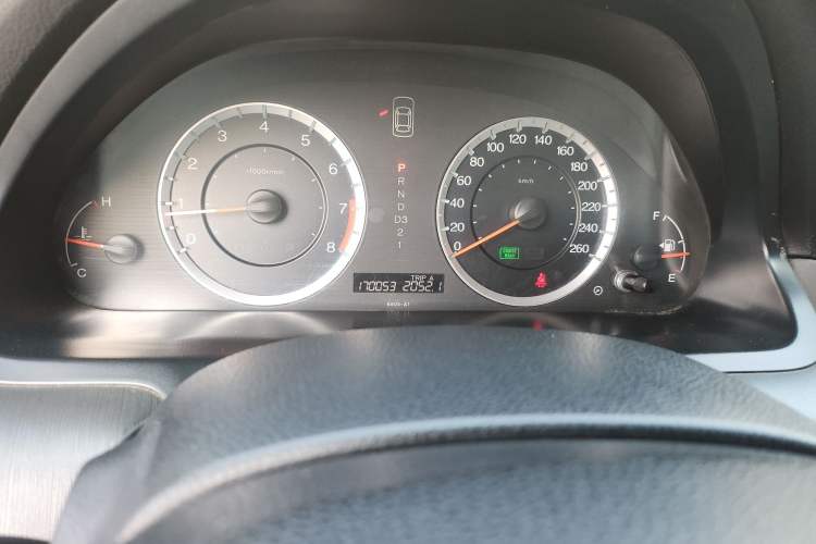 Used Honda Accord 2010 2.4L Millionth Anniversary Edition Odometer Close Up