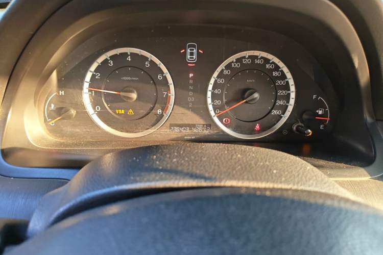 Used Honda Accord 2010 2.4L Millionth Anniversary Edition Odometer Close Up