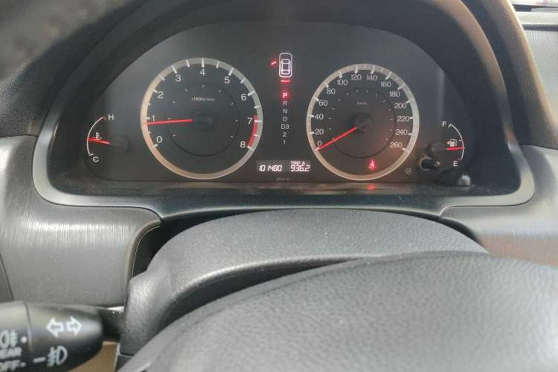 Used Honda Accord 2010 2.4L Millionth Anniversary Edition Odometer Close Up