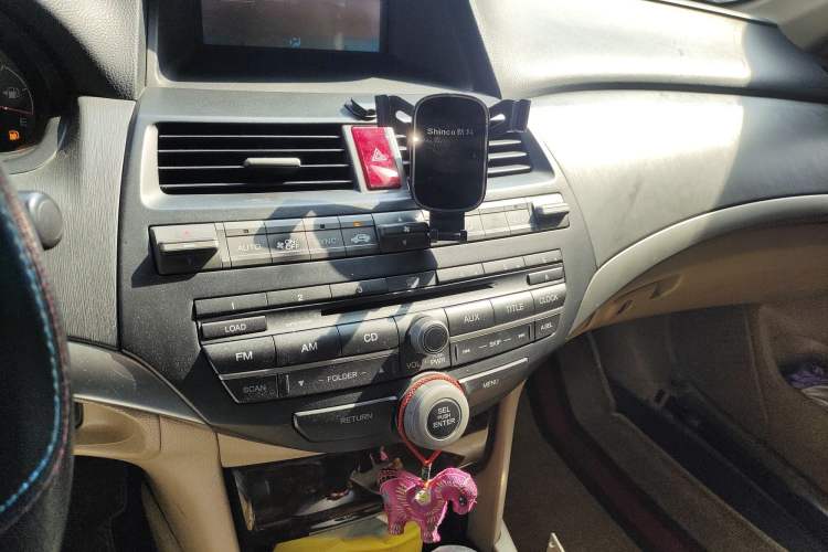 Used Honda Accord 2010 2.4L Millionth Anniversary Edition Audio And AC Panel
