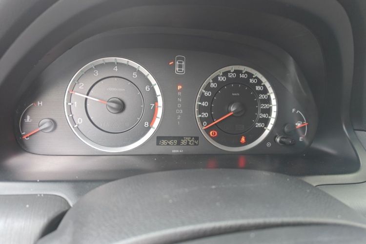 Used Honda Accord 2010 2.4L Millionth Anniversary Edition Odometer Close Up
