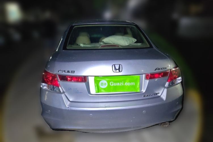 Used Honda Accord 2010 2.4L LX Rear