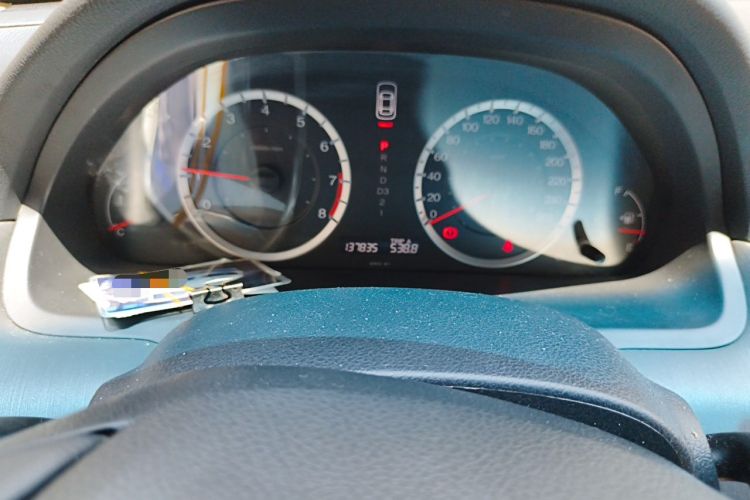 Used Honda Accord 2010 2.4L Millionth Anniversary Edition Odometer Close Up