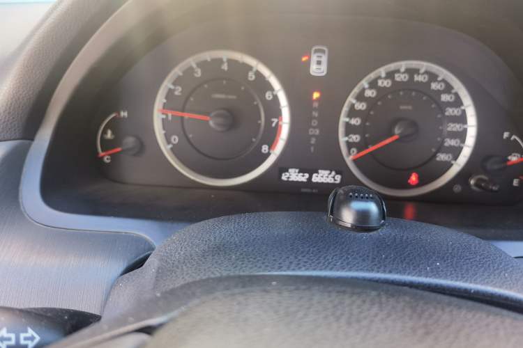 Used Honda Accord 2010 2.4L Millionth Anniversary Edition Odometer Close Up