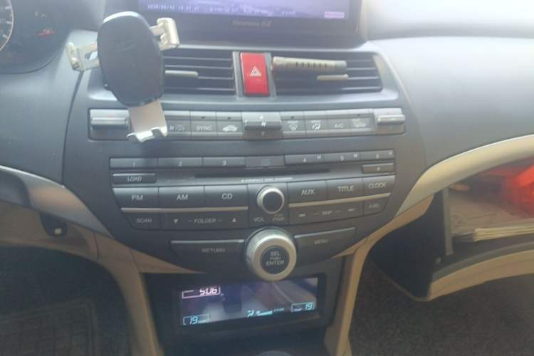 Used Honda Accord 2011 2.4L EX Navi Audio And AC Panel