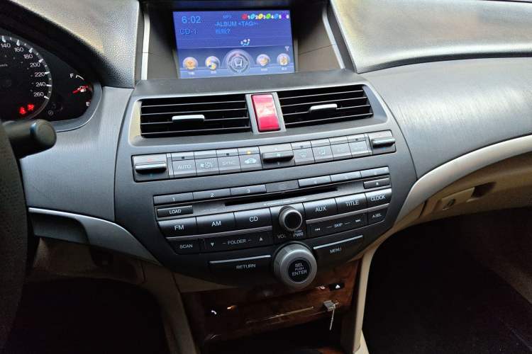 Used Honda Accord 2011 2.4L EX Navi Audio And AC Panel