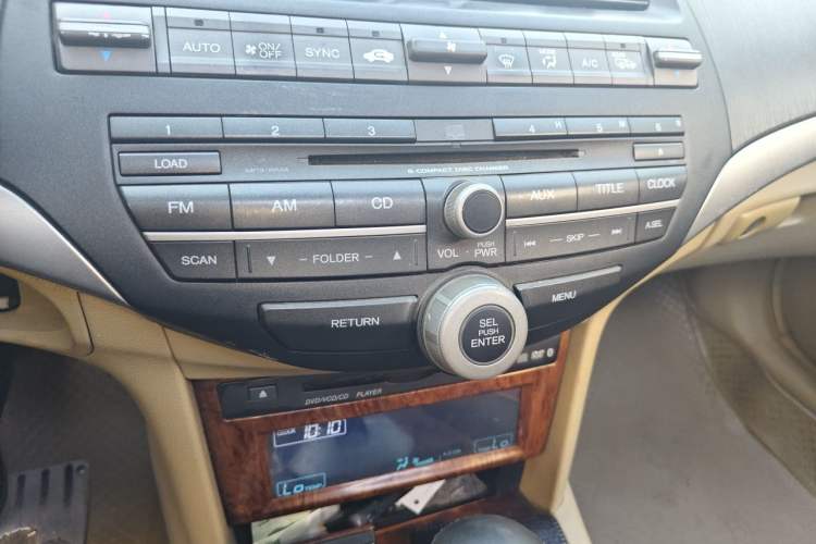 Used Honda Accord 2011 2.4L EX Audio And AC Panel