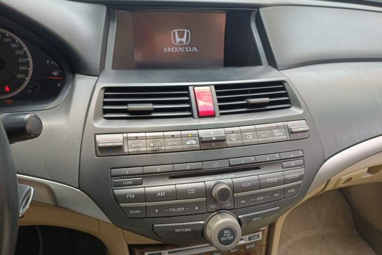Used Honda Accord 2011 2.4L LX Audio And AC Panel