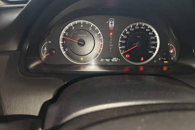 Used Honda Accord 2011 2.4L EX Odometer Close Up