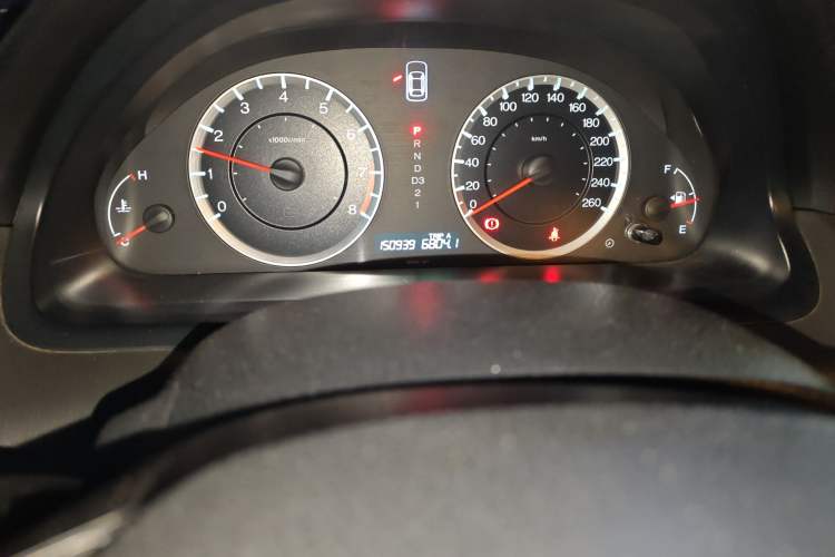 Used Honda Accord 2011 2.4L EXL Navi Odometer Close Up