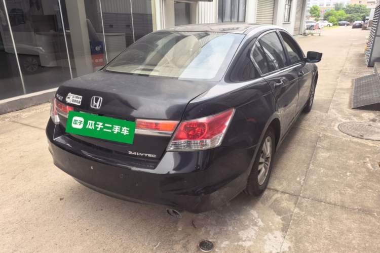 Used Honda Accord 2011 2.4L LX Rear Right 45 Deg