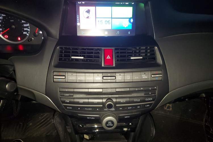 Used Honda Accord 2012 2.4L SE Audio And AC Panel