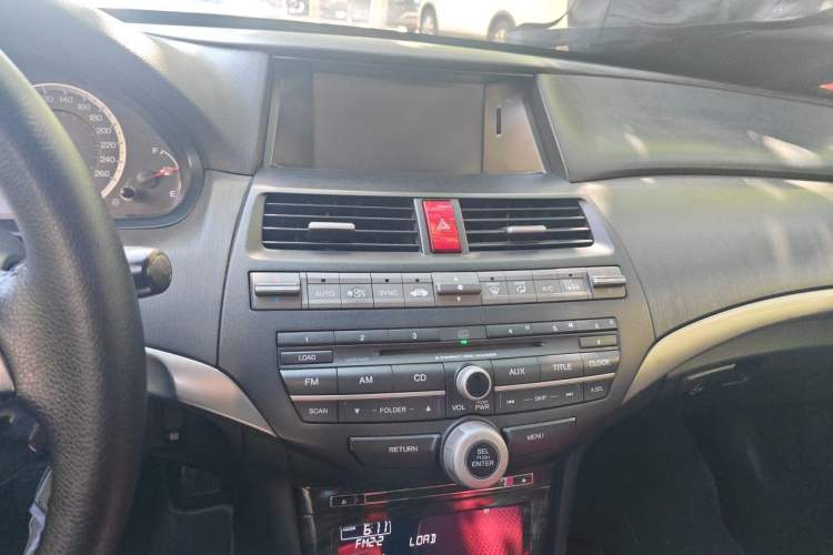 Used Honda Accord 2012 2.4L SE Audio And AC Panel