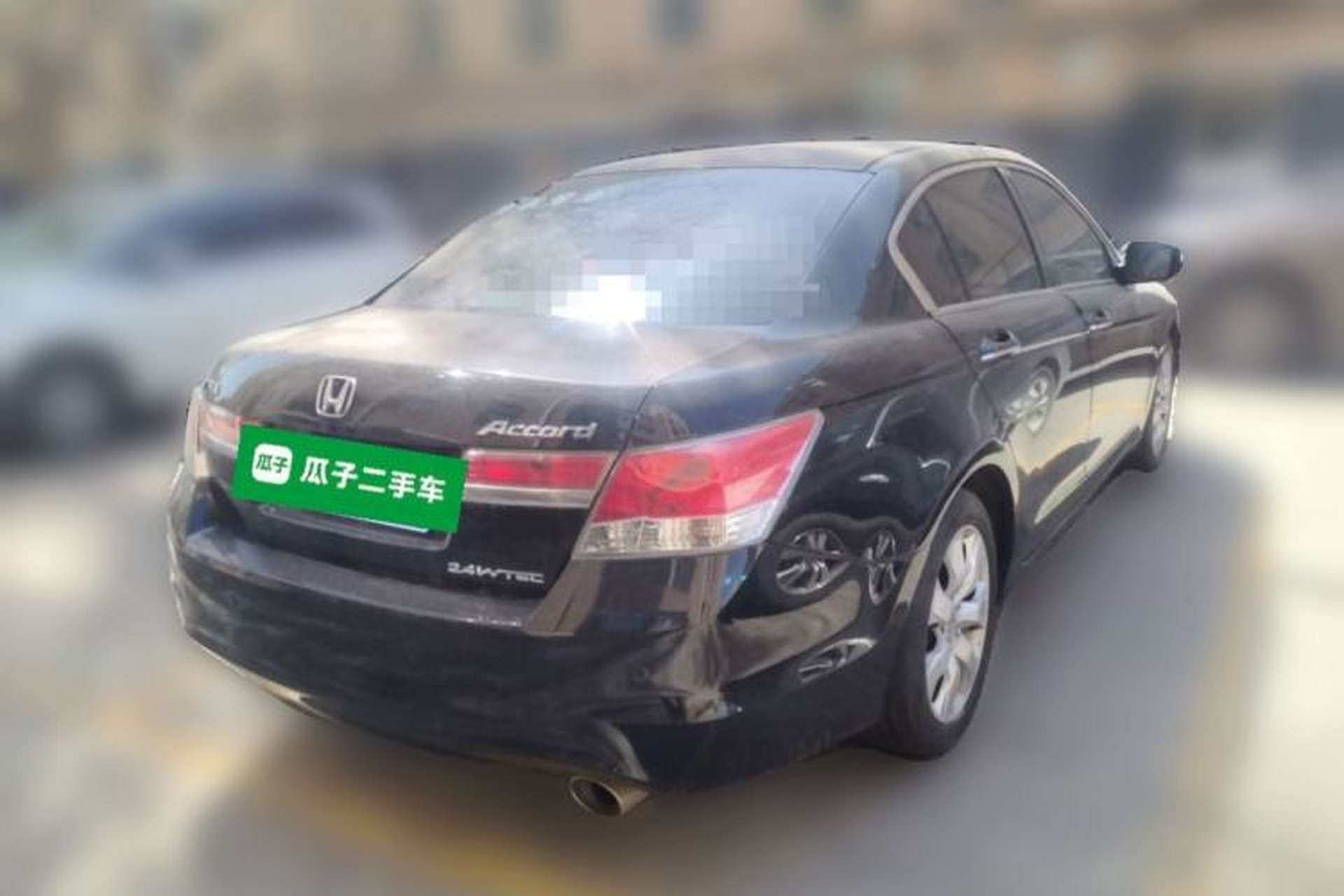 Used Honda Accord 2012 2.4L SE Rear Right 45 Deg