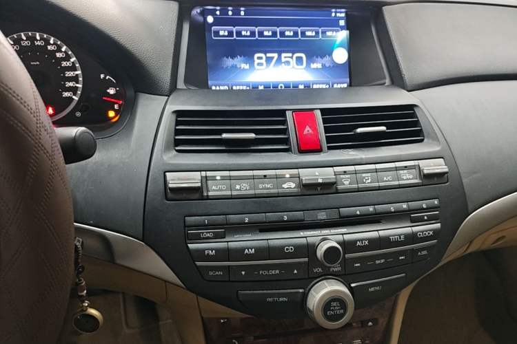 Used Honda Accord 2012 2.0L SE Audio And AC Panel