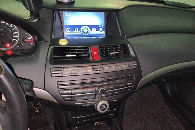 Used Honda Accord 2012 2.4L EX Navi Audio And AC Panel