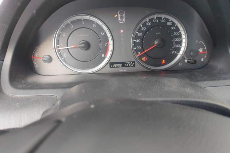 Used Honda Accord 2013 2.0L SE Odometer Close Up