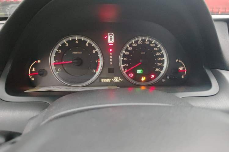 Used Honda Accord 2013 2.4L SE Odometer Close Up