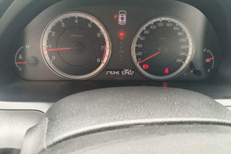 Used Honda Accord 2013 2.0L SE Odometer Close Up