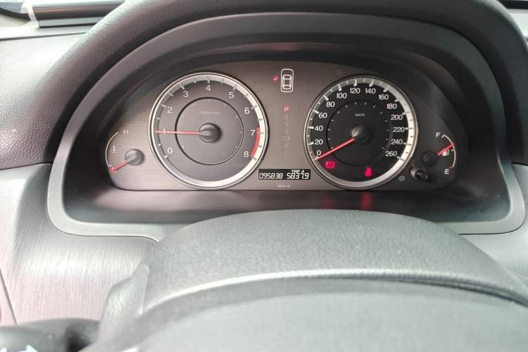 Used Honda Accord 2013 2.0L SE Odometer Close Up