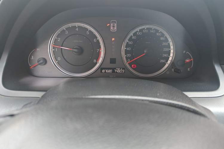 Used Honda Accord 2013 2.4L SE Odometer Close Up