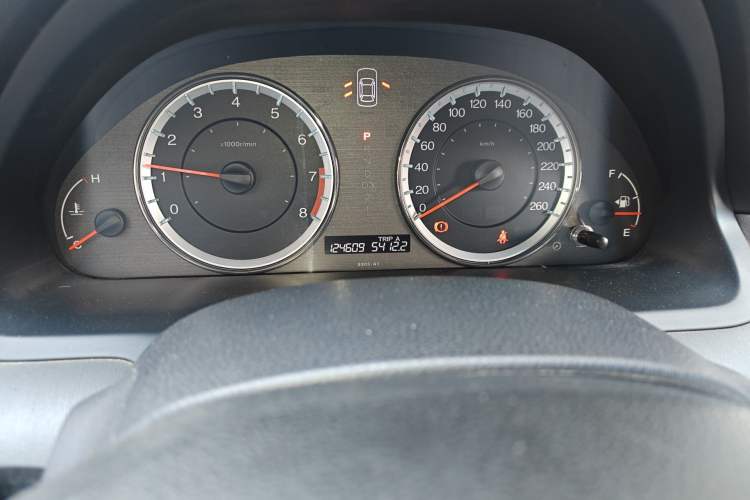 Used Honda Accord 2013 2.0L SE Odometer Close Up